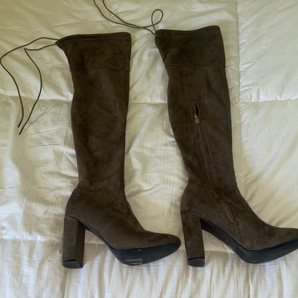 Knee high boots